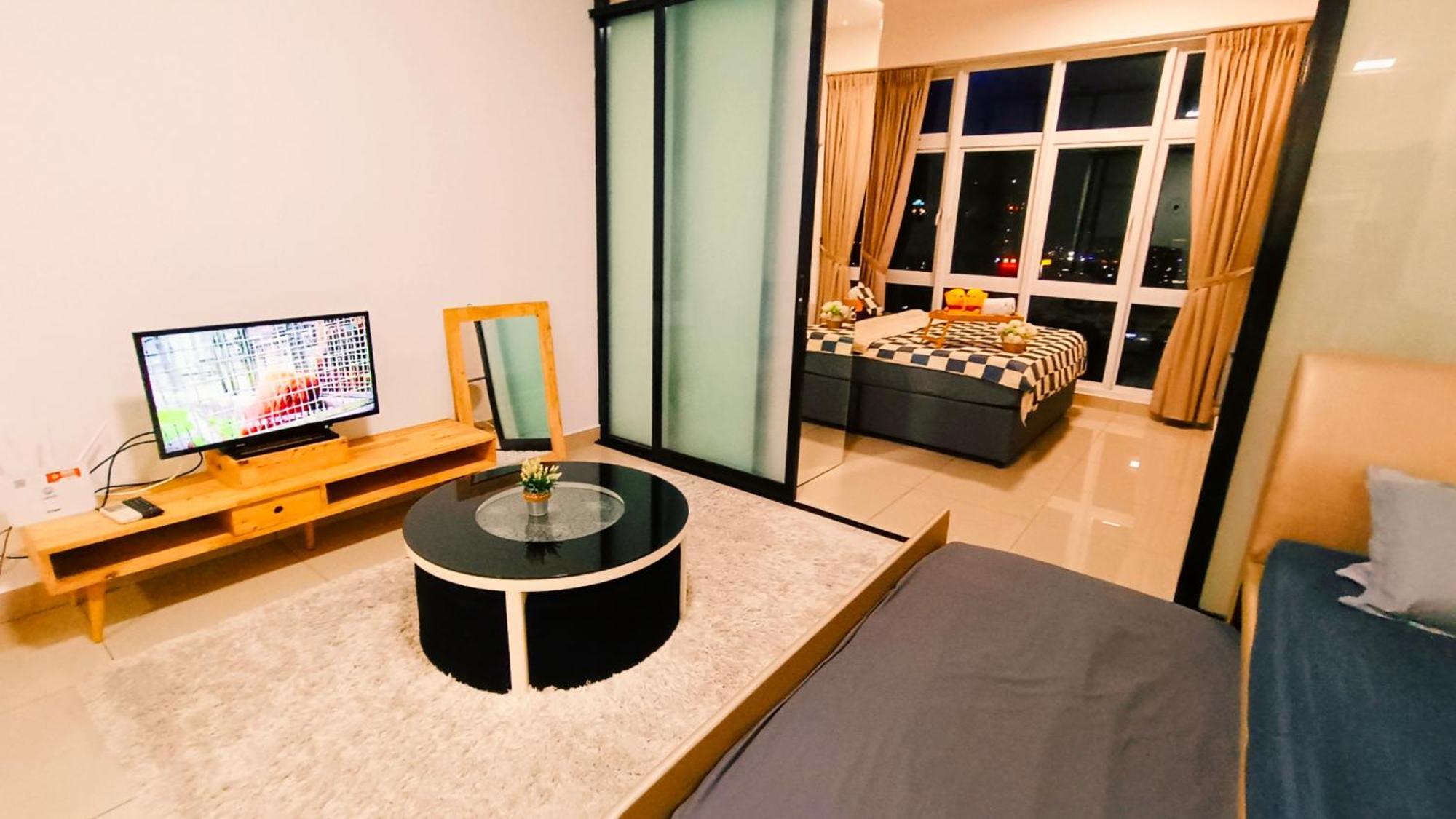 Jb Twin Galaxy Near Ksl Mall And Newyorkhotel Apartemen *