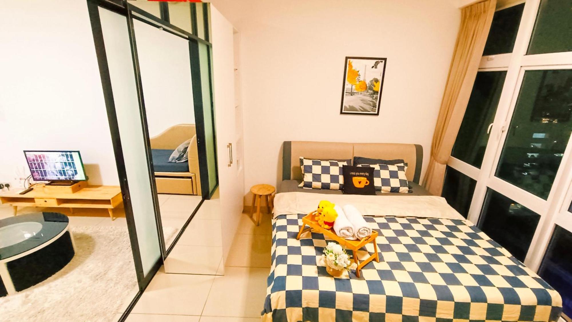Jb Twin Galaxy Near Ksl Mall And Newyorkhotel Apartemen *