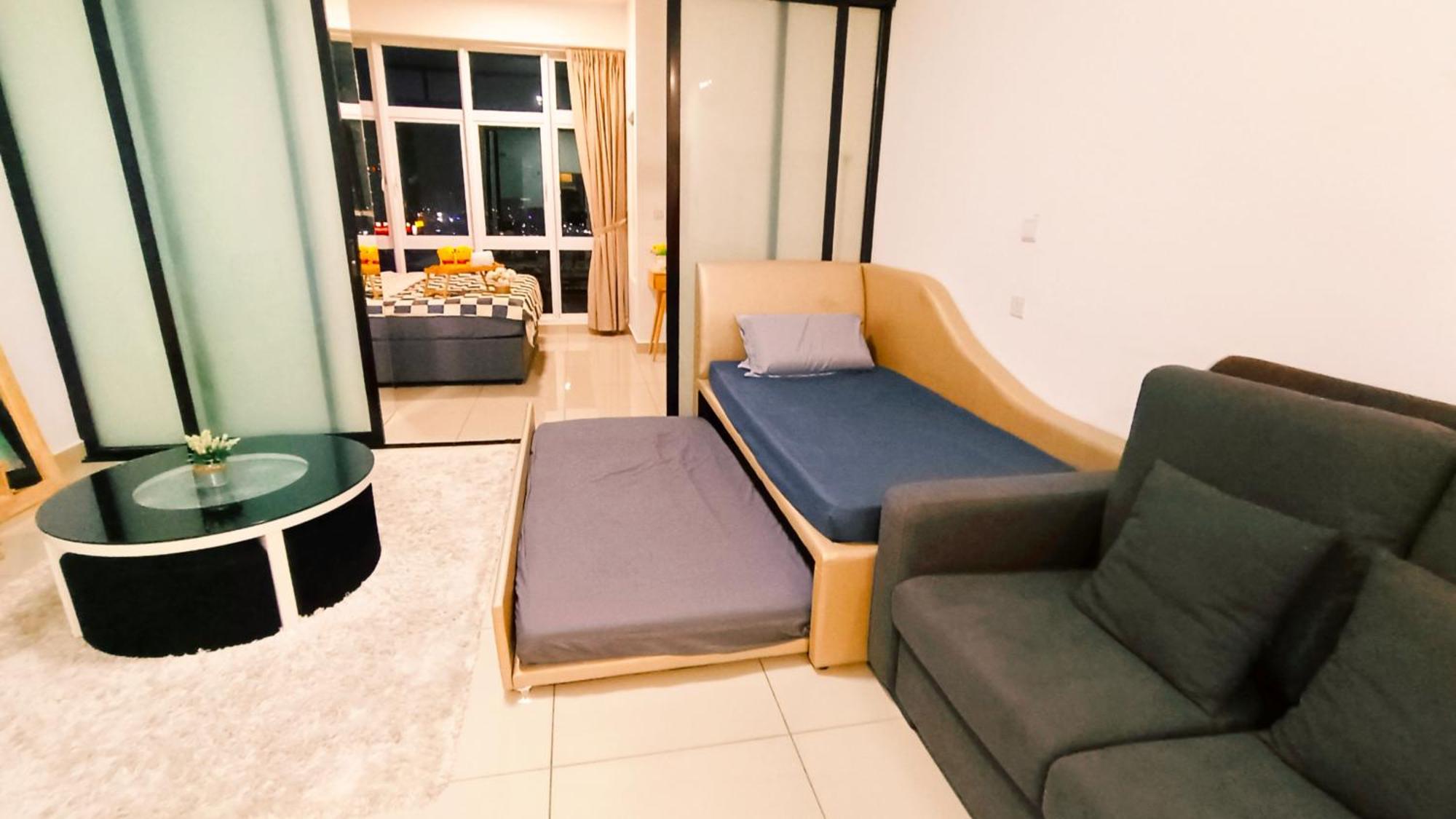 Jb Twin Galaxy Near Ksl Mall And Newyorkhotel Apartemen *